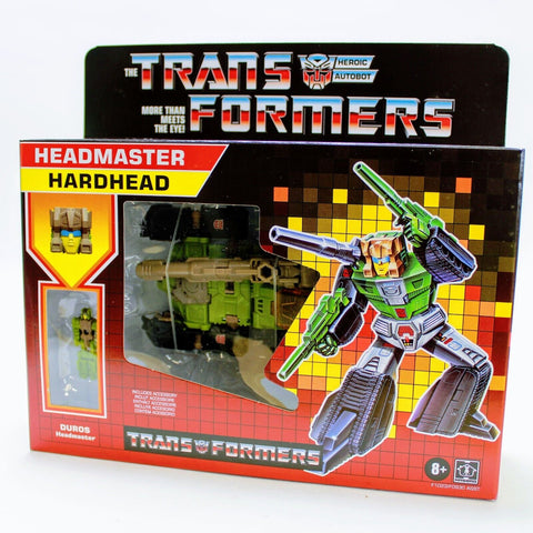 Transformers G1 Retro Headmaster Brainstorm w/ Autobot Duros Original Reissue