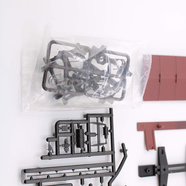 HO scale - LNE 8009 - Red Caboose - 40" Lehigh & NE - Box Car Kit