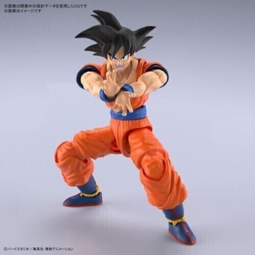 Dragon Ball Z Son Goku Version Bandai Figure Rise Colored Standard Model Kit