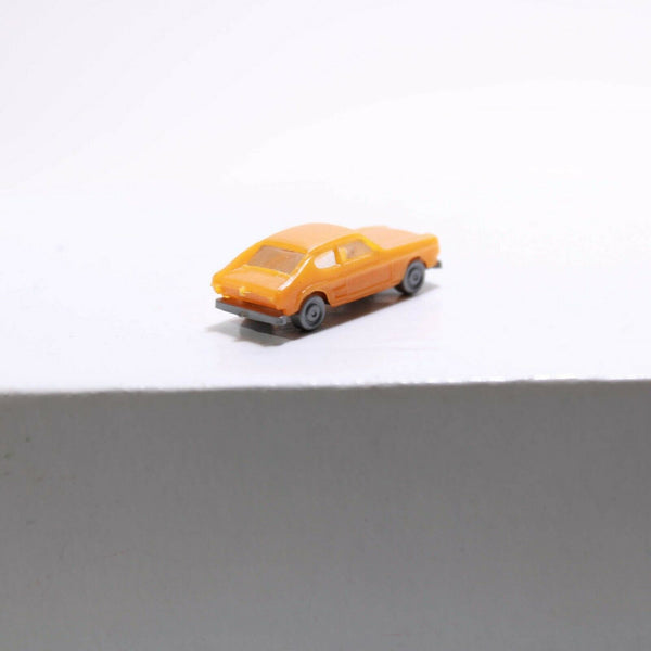 Z Scale - Merit Hobby - Orange Ford Capri Coupe Auto