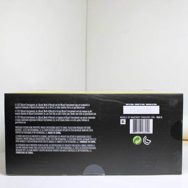 World of Warcraft WoW Red Drake and Black Drake 1:12 Scale Dragon Figure 2-Pack