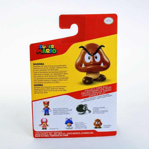 World of Nintendo Super Mario - Goomba 2.5" Mini-Figure Jakks Pacific