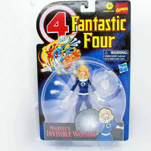 Marvel Legends Retro Fantastic Four Invisible Woman 6" Action Figure MIB Hasbro